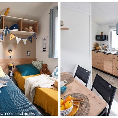 Mobile home 4 persons - Cottage Aubépine