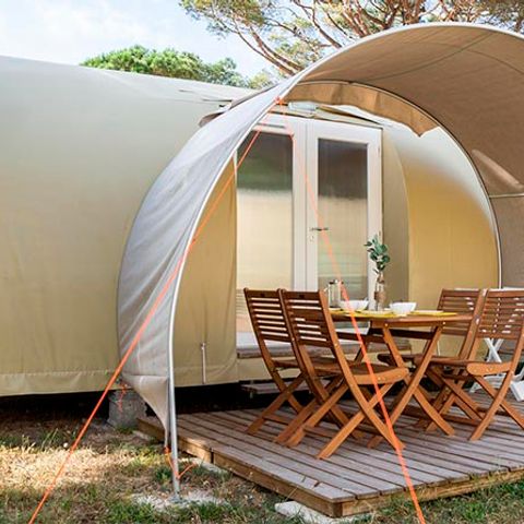 CANVAS AND WOOD TENT 4 people - 2019 Coco Sweet 2 bedrooms