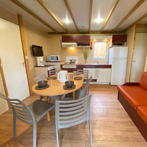 CHALET 7 people - COMFORT 48 m² (3 bedrooms) with covered terrace 16m².