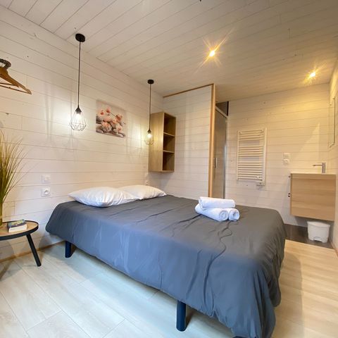 CHALET 7 people - PREMIUM 50m² (3 bedrooms) + terrace + TV + LV + Plancha + Air conditioning