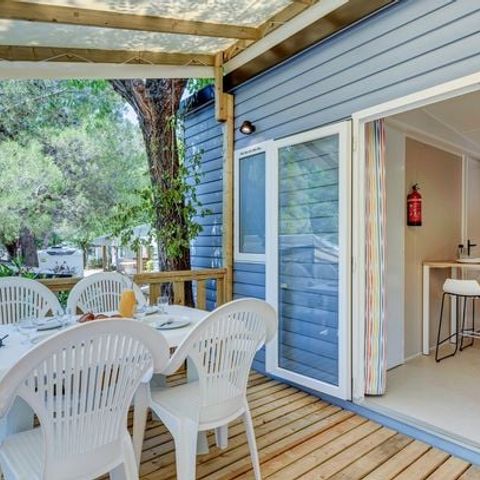 MOBILE HOME 6 people - Mobile-home | Comfort XL | 3 Bedrooms | 6 Pers. | Raised terrace