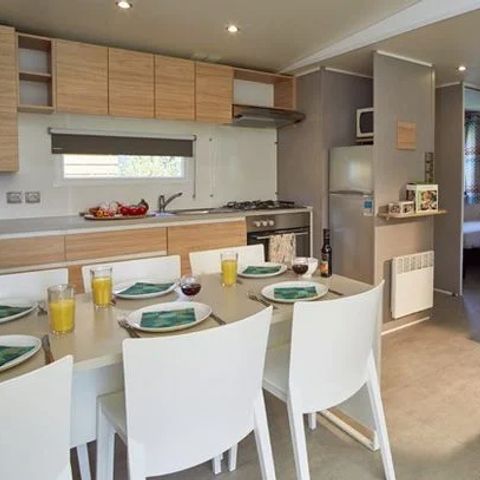 MOBILE HOME 6 people - Mobile-home | Comfort XL | 3 Bedrooms | 6 Pers. | Raised terrace