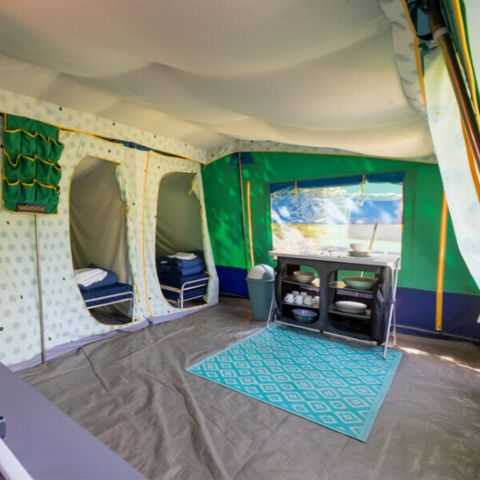 Tent 5 persons - FLEUVE - without sanitary facilities