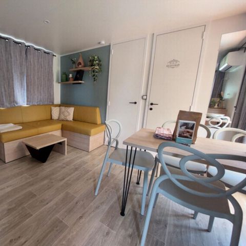 Mobile home 5 persons - Mobile home Prestige 4+1 persons & Airco