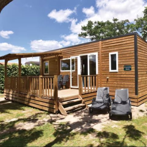 MOBILE HOME 6 people - Mobile-home | Premium | 3 Bedrooms | 6 Pers. | Raised terrace