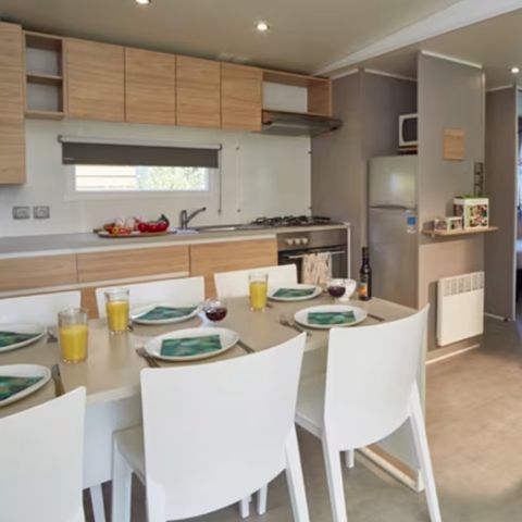 MOBILE HOME 6 people - Mobile-home | Premium | 3 Bedrooms | 6 Pers. | Raised terrace