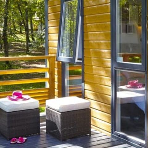 MOBILE HOME 6 people - Mobil-home | Ultimate | 3 Bedrooms | 6 Pers. | Raised terrace | Air conditioning | TV