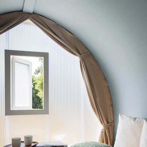 Canvas and wooden tent 2 persons - Bungalow Coco sweet