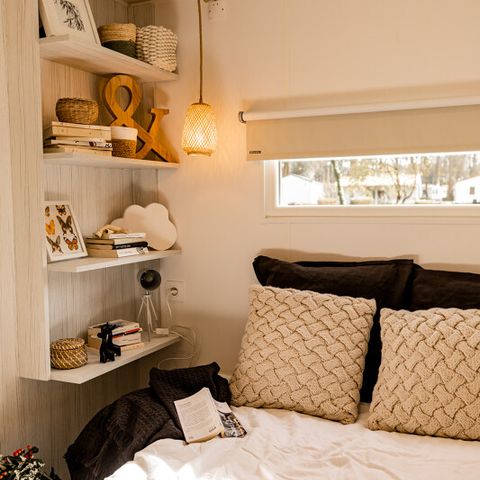 Canvas and wooden tent 4 persons - Coco sweet salle d'ô