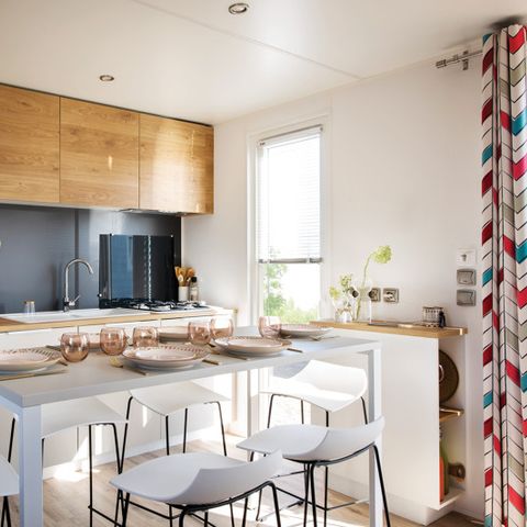 MOBILE HOME 8 people - Mobile home 32m² (3 bedrooms) + large 18m² semi-covered terrace