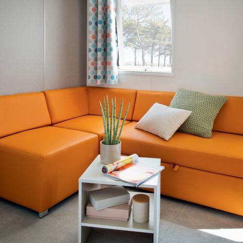 MOBILE HOME 8 people - Mobile home 32m² (3 bedrooms) + large 18m² semi-covered terrace