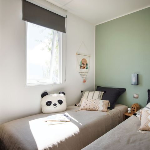 MOBILE HOME 6 people - Mobile home 28m² (2 bedrooms) + large 15m2 semi-covered terrace