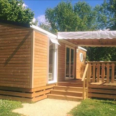 MOBILE HOME 6 people - Mobile home 28m² (2 bedrooms) + large 15m2 semi-covered terrace