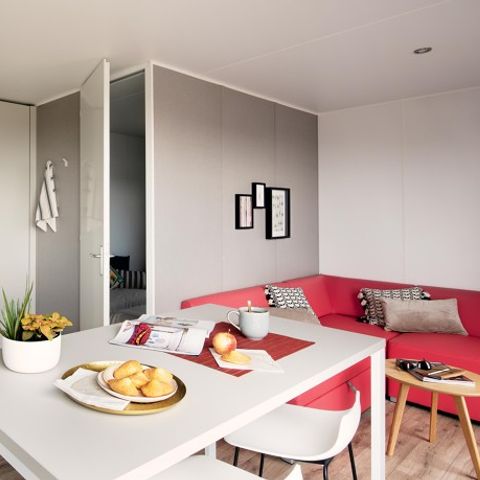 MOBILE HOME 6 people - Mobile home 28m² (2 bedrooms) + large 15m2 semi-covered terrace