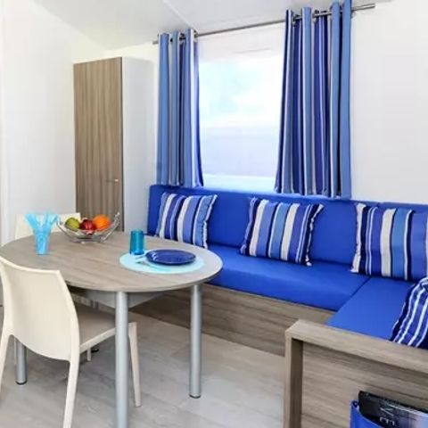 MOBILE HOME 6 people - 4-room mobile home sleeps 6 - TV