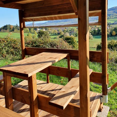 CANVAS AND WOOD TENT 2 people - Standard Bivouac Tent - 5m² - France