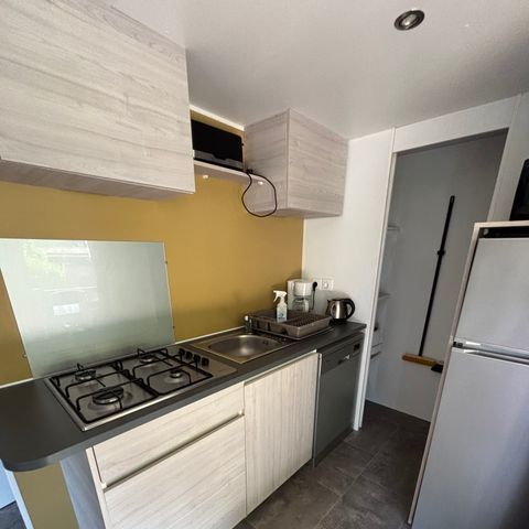 MOBILE HOME 4 people - Premium 33m² - 2 bedrooms - covered terrace