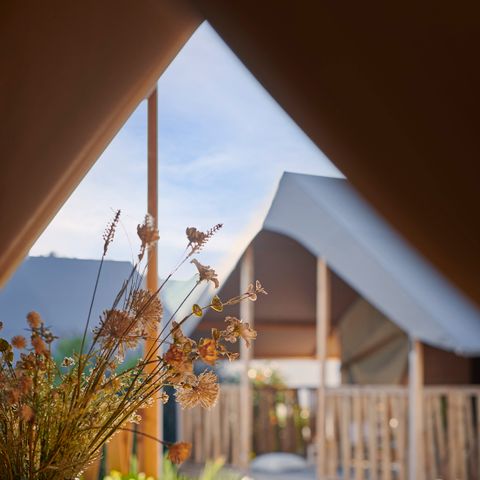 LODGE 5 people - 26m² 'Tente Lodge' canvas bungalow