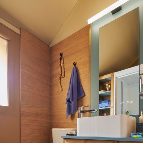 LODGE 5 people - 26m² 'Tente Lodge' canvas bungalow