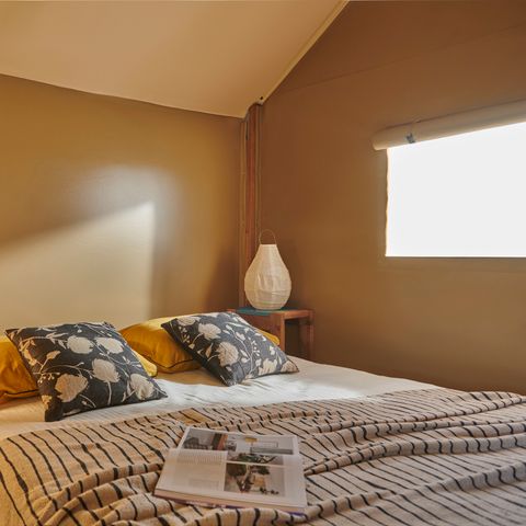 LODGE 5 people - 26m² 'Tente Lodge' canvas bungalow