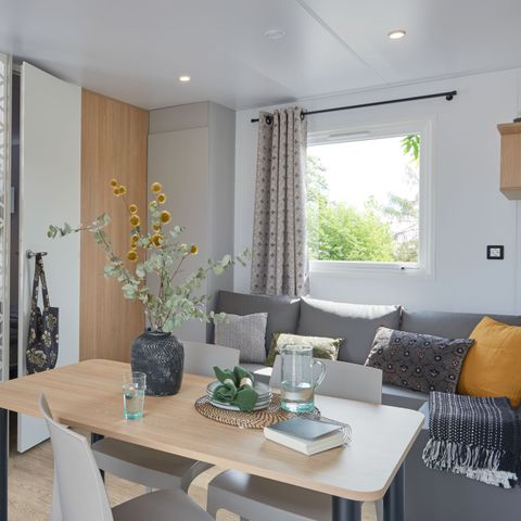 MOBILE HOME 6 people - 2-bedroom mobile home 30m