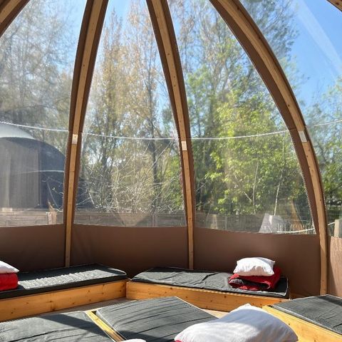 UNUSUAL ACCOMMODATION 8 people - Transparent bubble - No sanitary facilities