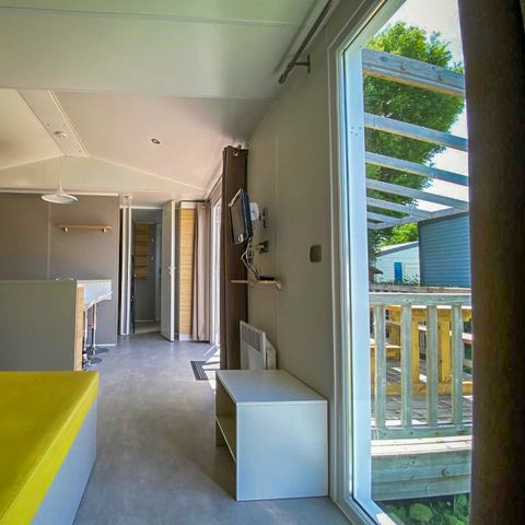 Mobile home 6 persons - Mobile Home 2 bed 4/6 pers Semi-covered terrace TV