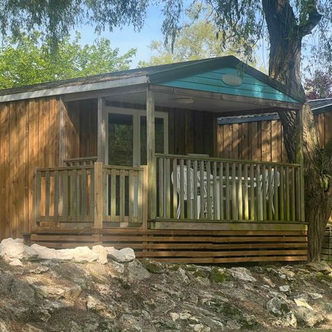 MOBILE HOME 4 people - Blue 4 pers air conditioning