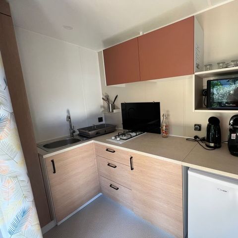 MOBILE HOME 2 people - 2 pers air conditioning