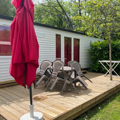 MOBILE HOME 4 people - 2 air-conditioned bathrooms