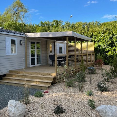 MOBILE HOME 6 people - 6 pers 2 sdb air conditioning