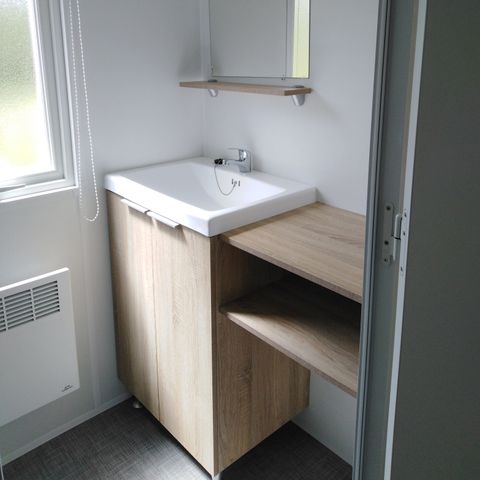 MOBILE HOME 6 people - 6 pers 2 sdb air conditioning
