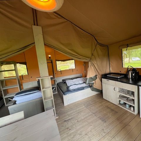 Tent 5 persons - Safari Outstanding tent without sanitary facilities