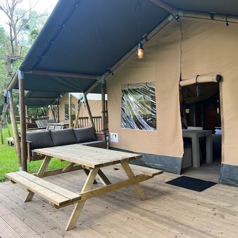 Tent 5 persons - Safari Outstanding tent without sanitary facilities