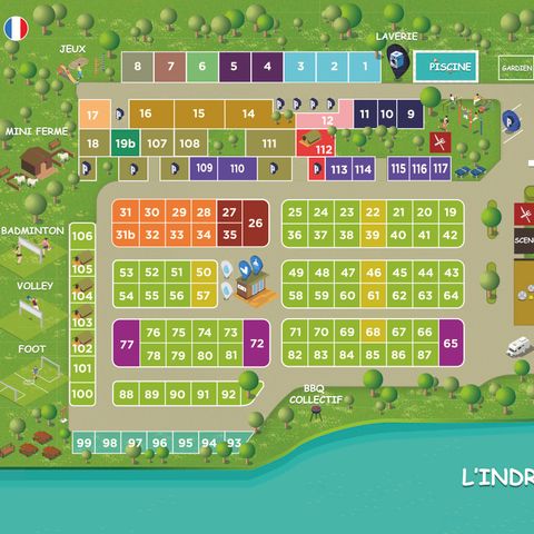 Camping Vallée de L'Indre - Indre-et-Loire - Image N°5