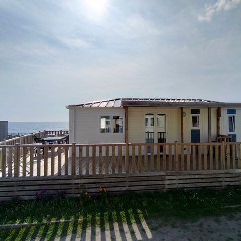 MOBILE HOME 4 people - 2 bedroom mobile home - exceptional sea views - 2nd and 3rd row