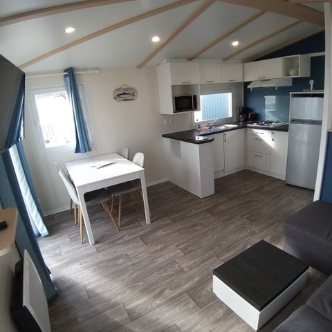 MOBILE HOME 4 people - 2 bedroom mobile home - exceptional sea views - 2nd and 3rd row