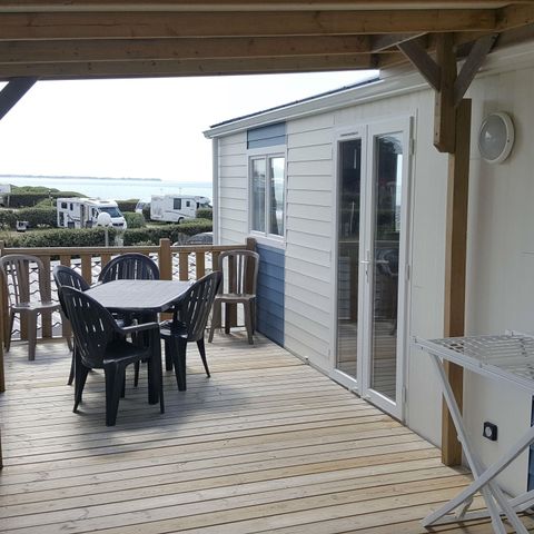 MOBILE HOME 4 people - 2 bedroom mobile home - exceptional sea views - 2nd and 3rd row