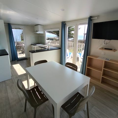 MOBILE HOME 4 people - 2 bedroom mobile home - sea view - 3rd and 4th row