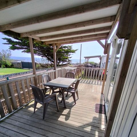 MOBILE HOME 4 people - 2 bedroom mobile home - sea view - 3rd and 4th row