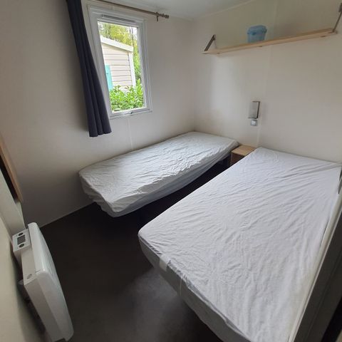 MOBILE HOME 4 people - VIP - 29 m² - 2 bedrooms - Double terrace + SPA (maximum 2 adults or family)