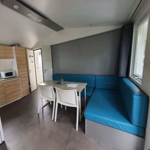 MOBILE HOME 4 people - VIP - 29 m² - 2 bedrooms - Double terrace + SPA (maximum 2 adults or family)