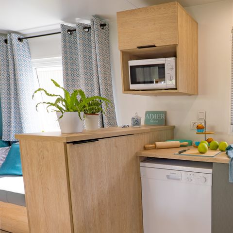 Mobile home 5 persons - Select TV LV Clim - 2 bedrooms / 2 shower rooms - 4/5 pers.