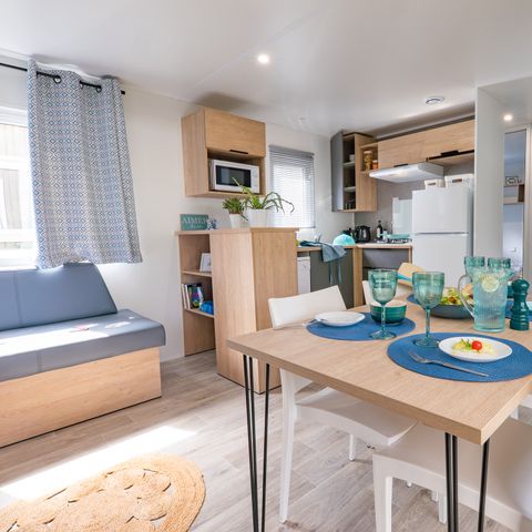 Mobile home 5 persons - Select TV LV Clim - 2 bedrooms / 2 shower rooms - 4/5 pers.
