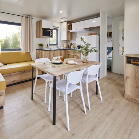 MOBILE HOME 6 people - COSY GRAND CONFORT - 3 bedrooms - CLIM - TV