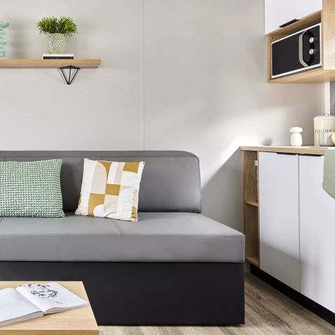 MOBILE HOME 4 people - Premium 3 Rooms 4 People Air-conditioned + TV