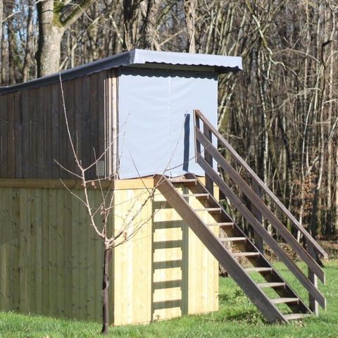 UNUSUAL ACCOMMODATION 5 people - GLAMPING CABANE without sanitary facilities
