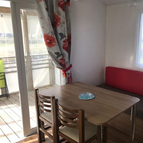 MOBILE HOME 2 people - NEPTUNE Standard mobile home 25m² - 1 bedroom + 9m² covered terrace