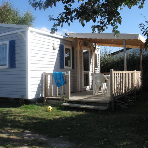 MOBILE HOME 4 people - Comfort Mobile-home VENUS 22m² - 2 bedrooms + 9m² semi-covered terrace