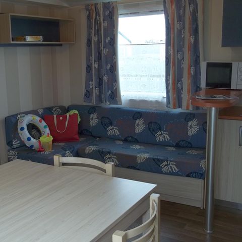 MOBILE HOME 6 people - Comfort mobile-home TITANIA 30m² - 3 bedrooms + 15m² semi-covered terrace